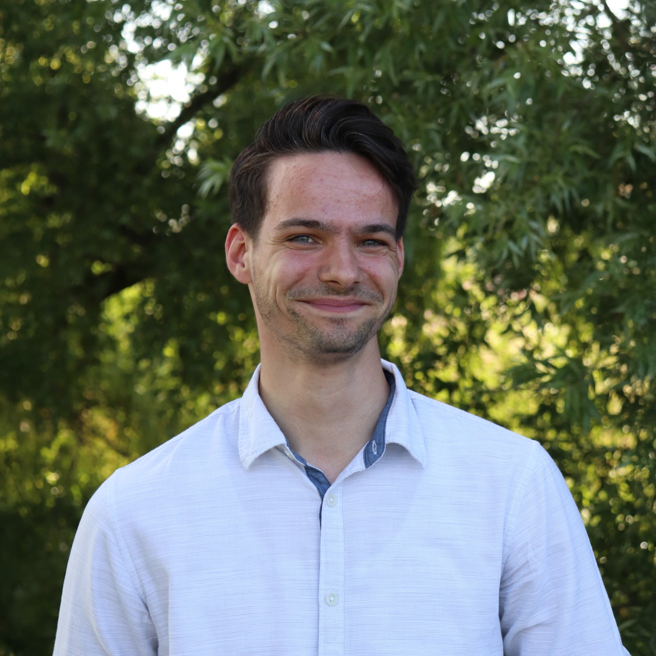 Een portretfoto van Sven Hogervorst