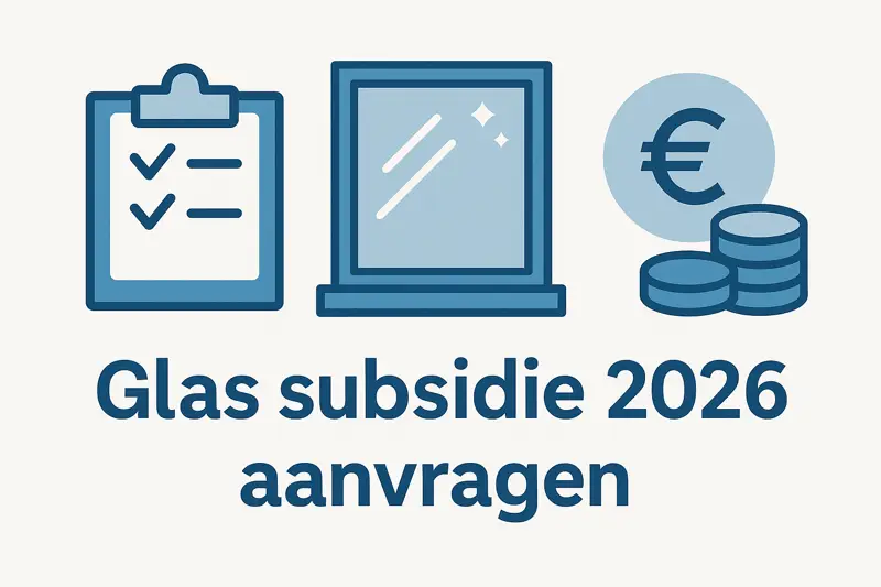 Glas subsidie in 2026 – Hoe kom je in aanmerking?