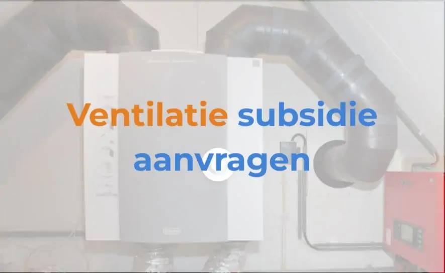 ISDE subsidie ventilatie