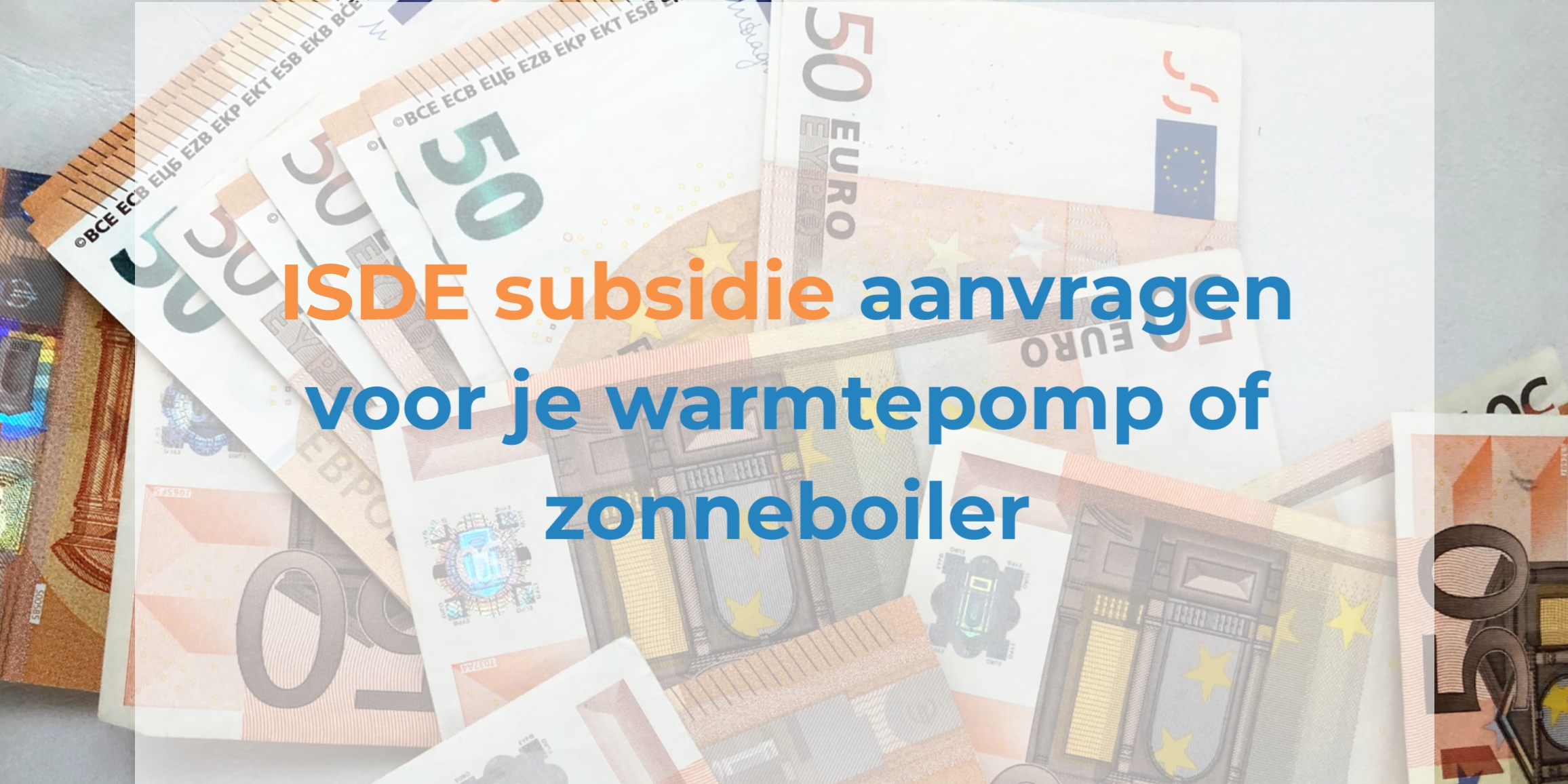 ISDE subsidie aanvragen