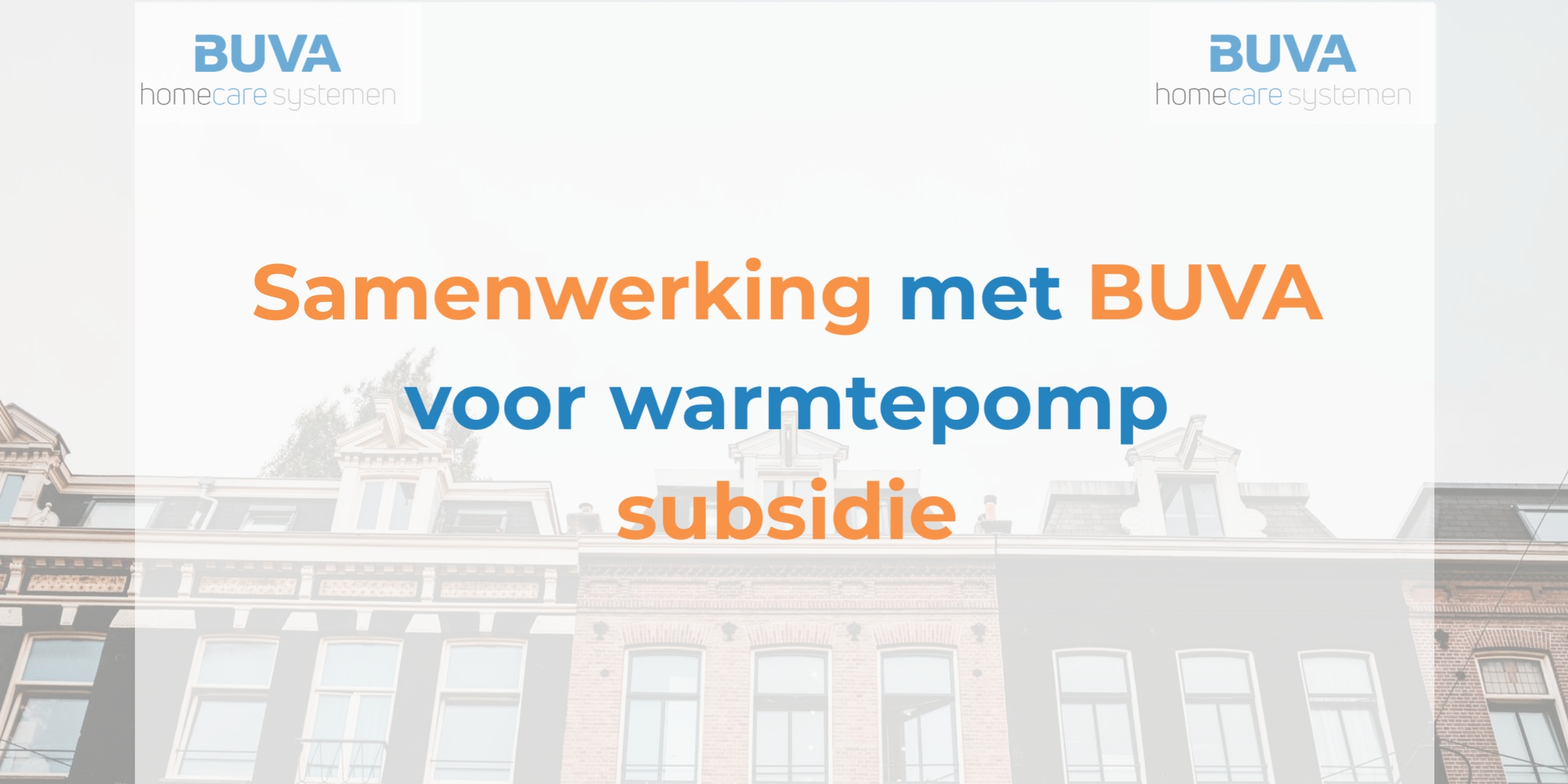 Samenwerking met BUVA voor ondersteuning warmtepompsubsidie