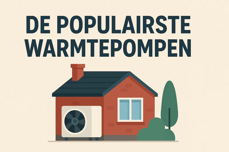 Top 5 populairste warmtepompen