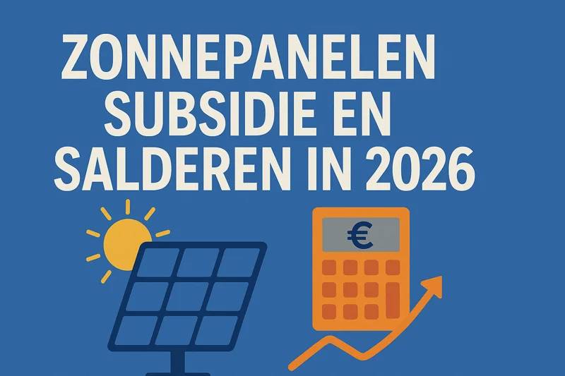 Alles over zonnepanelen subsidie en salderen in 2026